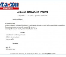 consultant vanzari